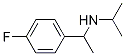 [1-(4-Fluoro-phenyl)-ethyl]-isopropyl-aMine Struktur