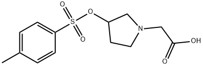 [3-(Toluene-4-sulfonyloxy)-pyrrolidin-1-yl]-acetic acid|