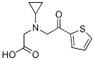 [Cyclopropyl-(2-oxo-2-thiophen-2-yl-ethyl)-aMino]-acetic acid Structure