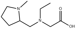 [Ethyl-(1-Methyl-pyrrolidin-2-ylMethyl)-aMino]-acetic acid Structure