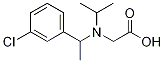 {[1-(3-Chloro-phenyl)-ethyl]-isopropyl-aMino}-acetic acid,1353983-50-2,结构式