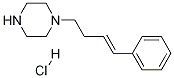 1-((E)-4-Phenyl-but-3-enyl)-piperazine hydrochloride Struktur