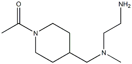 1-(4-{[(2-AMino-ethyl)-Methyl-aMino]-Methyl}-piperidin-1-yl)-ethanone|