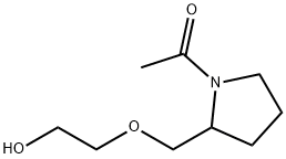 1-[2-(2-Hydroxy-ethoxyMethyl)-pyrrolidin-1-yl]-ethanone Struktur
