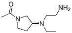 1-{(S)-3-[(2-AMino-ethyl)-ethyl-aMino]-pyrrolidin-1-yl}-ethanone Structure