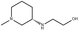 2-((S)-1-Methyl-piperidin-3-ylaMino)-ethanol Structure