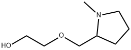 2-(1-Methyl-pyrrolidin-2-ylMethoxy)-ethanol 化学構造式