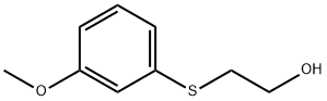 2-(3-Methoxy-phenylsulfanyl)-ethanol Struktur