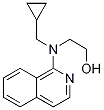 2-(Cyclopropyl-isoquinolin-1-ylMethyl-aMino)-ethanol 结构式