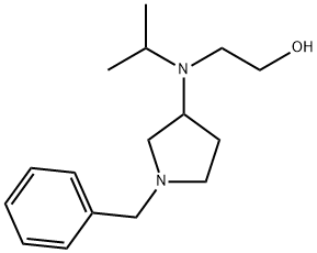 2-[(1-Benzyl-pyrrolidin-3-yl)-isopropyl-aMino]-ethanol,1353960-85-6,结构式