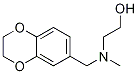 2-[(2,3-Dihydro-benzo[1,4]dioxin-6-ylMethyl)-Methyl-aMino]-ethanol Struktur