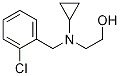 2-[(2-Chloro-benzyl)-cyclopropyl-aMino]-ethanol Structure