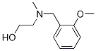 2-[(2-Methoxy-benzyl)-Methyl-aMino]-ethanol 化学構造式