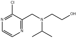 2-[(3-Chloro-pyrazin-2-ylMethyl)-isopropyl-aMino]-ethanol Structure