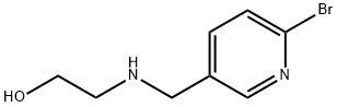 2-[(6-BroMo-pyridin-3-ylMethyl)-aMino]-ethanol Structure