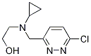 2-[(6-Chloro-pyridazin-3-ylMethyl)-cyclopropyl-aMino]-ethanol Structure