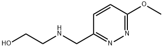 2-[(6-Methoxy-pyridazin-3-ylMethyl)-aMino]-ethanol Struktur