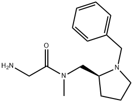 2-AMino-N-((S)-1-benzyl-pyrrolidin-2-ylMethyl)-N-Methyl-acetaMide,1353999-99-1,结构式