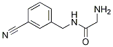 2-AMino-N-(3-cyano-benzyl)-acetaMide 结构式