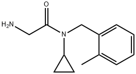 2-AMino-N-cyclopropyl-N-(2-Methyl-benzyl)-acetaMide|