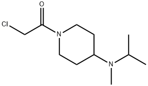 2-Chloro-1-[4-(isopropyl-Methyl-aMino)-piperidin-1-yl]-ethanone,1353964-28-9,结构式
