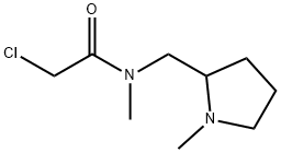 2-Chloro-N-Methyl-N-(1-Methyl-pyrrolidin-2-ylMethyl)-acetaMide 结构式