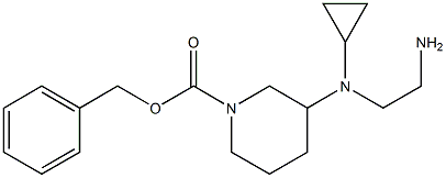 3-[(2-AMino-ethyl)-cyclopropyl-aMino]-piperidine-1-carboxylic acid benzyl ester|