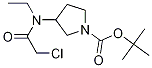3-[(2-Chloro-acetyl)-ethyl-aMino]-pyrrolidine-1-carboxylic acid tert-butyl ester Structure