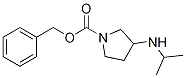 3-IsopropylaMino-pyrrolidine-1-carboxylic acid benzyl ester Struktur