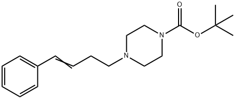 4-((E)-4-Phenyl-but-3-enyl)-piperazine-1-carboxylic acid tert-butyl ester|4-((E)-4-苯基-丁-3-烯基)-哌嗪-1-羧酸叔丁酯