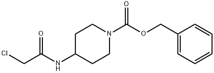 4-(2-Chloro-acetylaMino)-piperidine-1-carboxylic acid benzyl ester,1353987-20-8,结构式