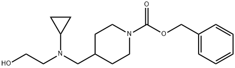 1353947-86-0 4-{[Cyclopropyl-(2-hydroxy-ethyl)-aMino]-Methyl}-piperidine-1-carboxylic acid benzyl ester