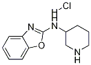 Benzooxazol-2-yl-piperidin-3-yl-aMine hydrochloride 化学構造式