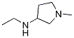 Ethyl-(1-Methyl-pyrrolidin-3-yl)-aMine Structure