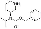 Isopropyl-(S)-piperidin-3-yl-carbaMic acid benzyl ester|