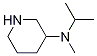 Isopropyl-Methyl-piperidin-3-yl-aMine 化学構造式