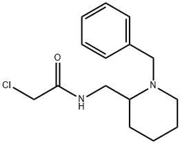 N-(1-Benzyl-piperidin-2-ylMethyl)-2-chloro-acetaMide Structure