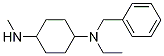 N-Benzyl-N-ethyl-N'-Methyl-cyclohexane-1,4-diaMine Struktur