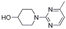 1-(4-Methyl-pyrimidin-2-yl)-piperidin-4-ol Struktur