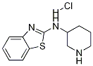 Benzothiazol-2-yl-piperidin-3-yl-amine hydrochloride Structure