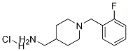 [1-(2-Fluoro-benzyl)-piperidin-4-yl]-methyl-amine hydrochloride Structure