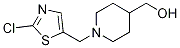 [1-(2-Chloro-thiazol-5-ylmethyl)-piperidin-4-yl]-methanol|[1-(2-氯-噻唑-5-基甲基)-哌啶-4-基]-甲醇