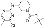 1261231-32-6 3-[(4-氯-5-甲基-嘧啶-2-基)-甲基-氨基]-哌啶-1-羧酸叔丁基酯