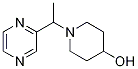 1-(1-(pyrazin-2-yl)ethyl)piperidin-4-ol Structure