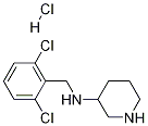 (2,6-二氯-苄基)-哌啶-3-基-胺盐酸盐, , 结构式