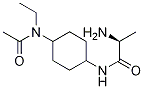 (1R,4R)-(S)-N-[4-(Acetyl-ethyl-aMino)-cyclohexyl]-2-aMino-propionaMide 化学構造式