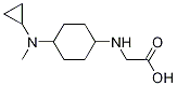 (1R,4R)-[4-(Cyclopropyl-Methyl-aMino)-cyclohexylaMino]-acetic acid Structure