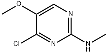 (4-Chloro-5-Methoxy-pyriMidin-2-yl)-Methyl-aMine 结构式