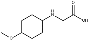 (4-Methoxy-cyclohexylaMino)-acetic acid,1353978-67-2,结构式