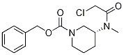 (R)-3-[(2-Chloro-acetyl)-Methyl-aMino]-piperidine-1-carboxylic acid benzyl ester Structure